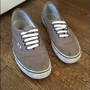 Grey Vans